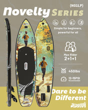 Load image into Gallery viewer, iTAOSTAR Novelty N01LP 11'6" x 35" Inflatable Stand Up Paddle Board with Seat- Stable SUP Board for Family - Portable Paddleboard for Yoga, Surfing, Fishing - Includes Full Accessories Kit
