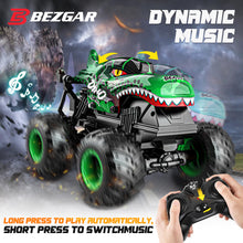 Load image into Gallery viewer, Monster Truck Toys - Remote Control Monster Truck with Light &amp; Music, Dinosaur Toys for Kids, 1:20 Scale RC Truck
