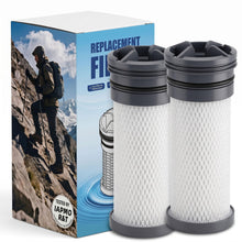 Load image into Gallery viewer, 2-Pack Replacement Water Filters Compatible with Katadyn Hiker &amp; Hiker Pro
