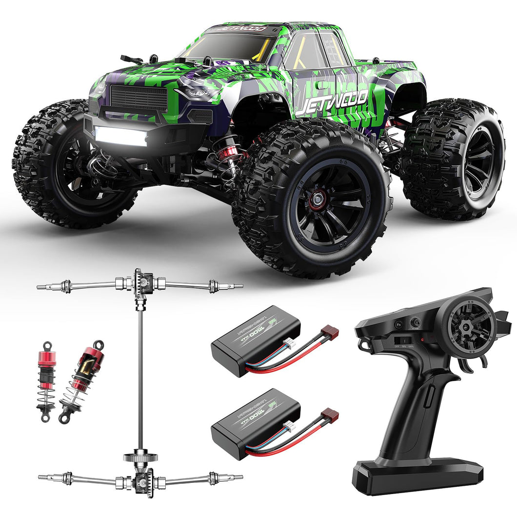 1/16 Fast Remote Control Car for Adults, Electric 4WD RTR RC Cars, High Speed RC Truck Gifts for Boys, Max 38 kph Offroad RC