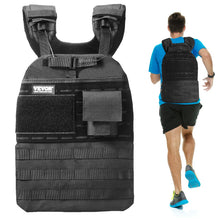 Load image into Gallery viewer, VEVOR Weighted Vest, 40lb Weight Vest, Adjustable Body Weight Jacket for Men Women, Workout Equipment for Strength and Endurance Training, Running, Jogging, Walking, Fitness, and Weight Loss
