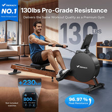 Load image into Gallery viewer, MERACH Pro-Grade Rowing Machines for Home - Black
