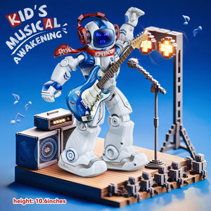Programmable Robot with APP Control, Remote Control, Gesture Sensing Control, Rechargeable Robots Toys, Blue