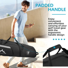 Load image into Gallery viewer, Himal Outdoors Soft-Sided Golf Travel Bag with Wheels, 600D Oxford Fabric
