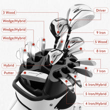 Load image into Gallery viewer, uniHimal 14-Way T-Lock Golf Cart Bag Pro with Full-Length Divider
