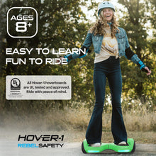 Load image into Gallery viewer, Rebel Electric Self Balancing Hoverboard for Kids with 6.5” Tires, Dual 110W Motors, 6 mph Max Speed, and 3 Miles Max Range
