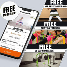 Load image into Gallery viewer, Lebert Fitness Equalizer with Resistance Band - Calisthenics Equipment ✓ Dip Station - Black Regular
