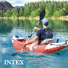Load image into Gallery viewer, INTEX Excursion Pro K1 Inflatable Kayak 1-Person Set with Paddle &amp; Pump
