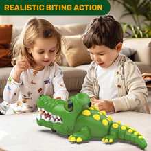 Load image into Gallery viewer, Remote Control Crocodile Toy Car, [2025 NEW] Rechargeable 2.4GHz RC Alligator Robot with Realistic Biting Action, 3-in-1 Prank Game
