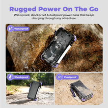 Load image into Gallery viewer, BLAVOR Solar Power Bank 20000mAh, Wireless Charger for Phones &amp; Apple Watch
