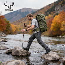 Load image into Gallery viewer, MOXULE Pro 2400 Frame Backpack - Meat Hauler Pack with Rain Cover for Outdoor - Lightweight, Green
