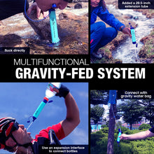 Load image into Gallery viewer, SimPure Portable Gravity-Fed Water Filter with 3L Bag

