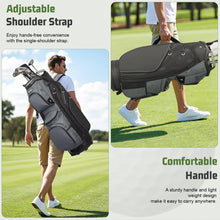 Load image into Gallery viewer, Beutyal 15 Way Golf Cart Bag with Organizer Top, Golf Club Cart Bag for Men
