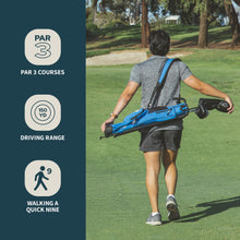 Load image into Gallery viewer, The Original Lightweight Sunday Golf Bag with Stand – Easy to Carry, Durable Pitch &amp; Putt Bag for Driving Range, Par 3 &amp; Executive Courses
