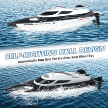 Load image into Gallery viewer, RC Boat-Remote Control Boat for Adults-High Speed 35+ KPH for Pool-Toys for Ages 8-13 (Black)
