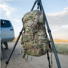 Load image into Gallery viewer, Eberlestock Brute Scout Day Pack – Lightweight Internal Frame Hunting Backpack with Aluminum Stay, 1800ci Capacity, Hydration Compatible – Dry Earth
