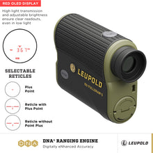 Load image into Gallery viewer, Leupold RX-FullDraw 5 Rangefinder with DNA with Black/Green OLED
