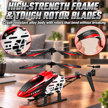Load image into Gallery viewer, WANJUBOBO Remote Control Helicopter, RC Helicopter for Kids &amp; Adults, Red
