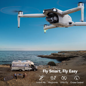 2 Drone with 6K Camera for Adults, 3-Axis Gimbal, 4K/30fps Video, 70-Min Flight Time with 2 Batteries, 10000ft FPV Transmission Professional Drone