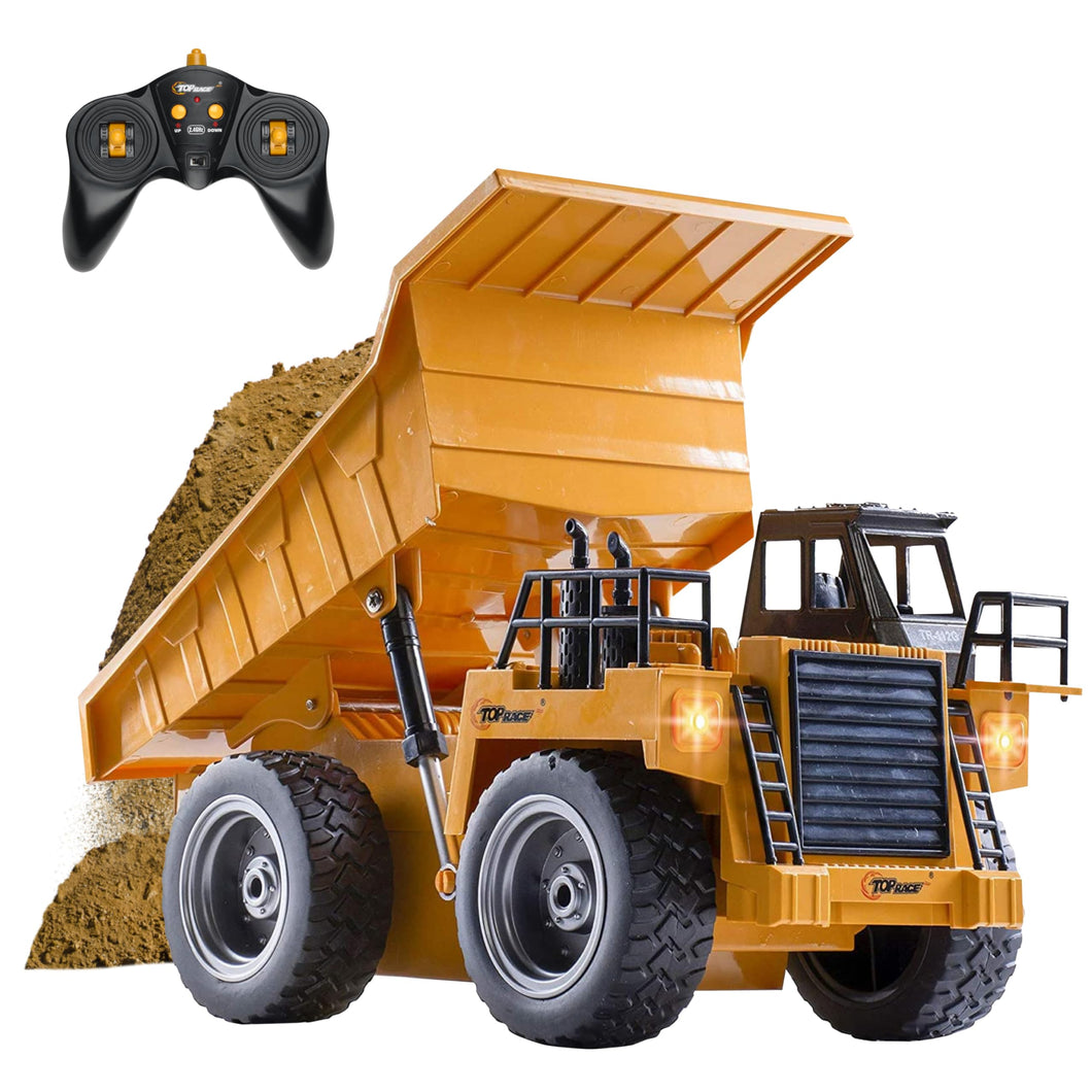 Top Race RC Remote Control Dump Truck Toy | 11