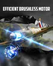 Load image into Gallery viewer, volantexrc Brushless RC Plane, 4 Channel Remote Control Airplane Fighter Spitfire RTF
