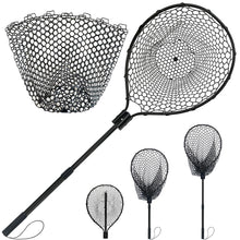 Load image into Gallery viewer, SEASPRO Large Telescoping Rubber Net – Aluminum, 59" Handle, Extra Net
