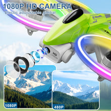 Load image into Gallery viewer, Dwi Dowellin Drone with 1080P Camera for Kids,8.5"Remote Control Quadcopter with Brushless Motor,RC Drones for Boys and Girls Gifts Toys 8-12
