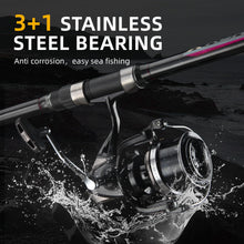 Load image into Gallery viewer, Big Game Surf Spinning Fishing Reel, 44Lbs Max Drag Saltwater Fishing Reels
