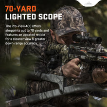 Load image into Gallery viewer, Wicked Ridge by TenPoint RDX 410, Peak XT - 410 FPS - Shorter, Faster &amp; Includes Silent Cocking - with ACUdraw Silent, Pro-View 400 Scope &amp; Three Match 400 Carbon Arrows
