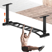 Load image into Gallery viewer, HWOOUSA 48" Ceiling Mount Pull Up Bar - Maximum Weight 600 Lbs
