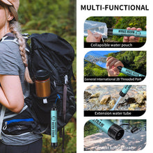 Load image into Gallery viewer, Lormandy Ultralight Portable Water Filter Straw
