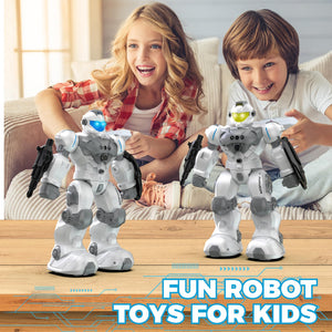 Robot Toys for Kids, Toys for 6 7 8 9 10 Year Old Boys Girls, Remote Control Toys with 2.4GHz Gesture Sensing