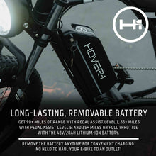 Load image into Gallery viewer, Hover-1 Pro Series Altai R500 Electric Bicycle with 28 mph Max Speed, 500W Motor, Average Range of 60 Miles and 20” Fat Tires
