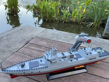 Load image into Gallery viewer, Large 055 Missile Destroyer Model Remote-Controlled Warship Model 60CM Ultra Long Hull 2.4G Double Propeller Driven Remote-Controlled
