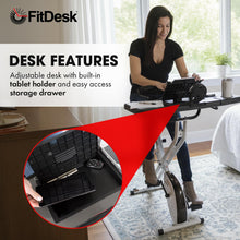 Load image into Gallery viewer, FitDesk Standing Exercise Bike Desk 3.0
