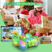 Load image into Gallery viewer, Amphibious RC Car with Lights for Kids 6-12 Year Old,2.4 GHz Remote Control Boat RC Monster Truck 4WD Vehicle
