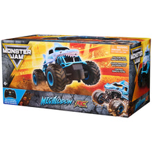 Load image into Gallery viewer, Monster Jam, Official Megalodon Remote Control Monster Truck for Boys and Girls, 1:24 Scale, 2.4 GHz, Kids Toys for Ages 4 and Up
