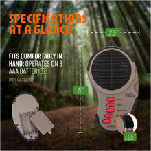 Load image into Gallery viewer, Cass Creek Ergo Spring Gobbler Electronic Game Call, Compact Handheld Turkey Call, Realistic Digital Sounds, Portable Hunting Gear, Easy One-Hand Operation
