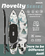 Load image into Gallery viewer, iTAOSTAR Novelty N01CP 11'6" x 35" Inflatable Stand Up Paddle Board with Seat- Stable SUP Board for Family- Portable Paddleboard for Yoga, Surfing, Fishing - Includes Full Accessories Kit
