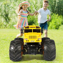Load image into Gallery viewer, Remote Control School Bus Monster Truck Toy,1/18 RC School Bus,2.4GHz Offroad Hobby RC Racing Car with LED
