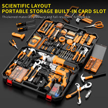 Load image into Gallery viewer, IZIO 42-Piece General Home Repair Tool Set with Drill, Grinder &amp; Multimeter - Ideal Gift Idea for Men, Dad, Husband, Homeowners - Complete DIY Hand Tool Kit for Housewarming, Birthday, Christmas
