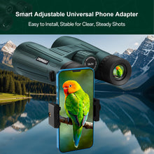 Load image into Gallery viewer, 18x56 UHD Binoculars for Adults High Powered with Upgraded Phone Adapter, Wide Field of View Binoculars with Clear Low Light Vision, Lightweight Waterproof Binocular for Bird Watching Travel Cruise

