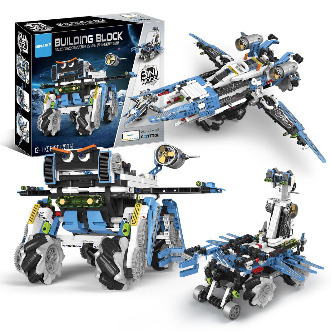 Remote Control Robot Dog Building Block Toy