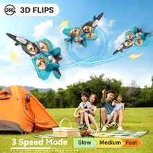 Load image into Gallery viewer, Remote Control Airplanes RC Planes for Kids Adults 4-7 8-16, RC Airplane Fighter Jet with Light, 360° Flip Fighter Jet Toy
