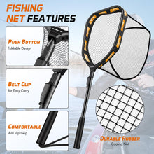 Load image into Gallery viewer, PLUSINNO Fishing Net with Floating Fish Basket, Kayak Fishing AccessoriesOR
