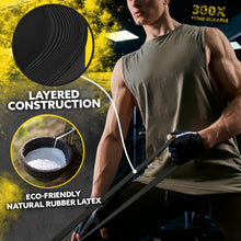 Load image into Gallery viewer, Long Resistance Bands for Working Out Men and Women - Set of 5 Pull-Up Bands, Pull Up Assistance Bands - Workout Bands Resistance for Men - Stretch Bands for Exercise Bands Resistance Bands Set
