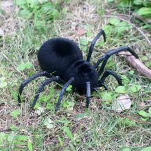 Load image into Gallery viewer, RC Spider Remote Control Tarantula Realistic Animal Crawlers Scary Kids Halloween Christmas Prank Gag Toys Birthday Gifts (Black Hair)

