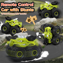 Load image into Gallery viewer, Remote Control Car, 2.4GHz Monster Trucks for Boys Girls with Light, Sound &amp; Spray, Stunt Car Toys
