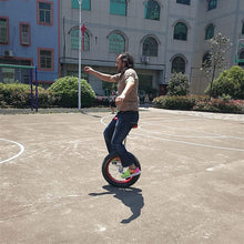 Load image into Gallery viewer, 14-24 inch Unicycle Perfect Beginner&#39;s Unicycle with Adjustable seat Alloy Rim and Extra-Thick Tires (Size : 20inch)
