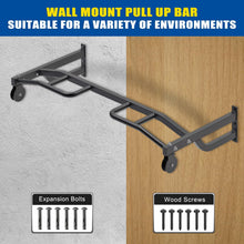 Load image into Gallery viewer, Kipika 48" Ceiling Mounted Pull Up Bar with 2 Pulleys
